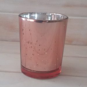 Rose Gold Tealight Votive